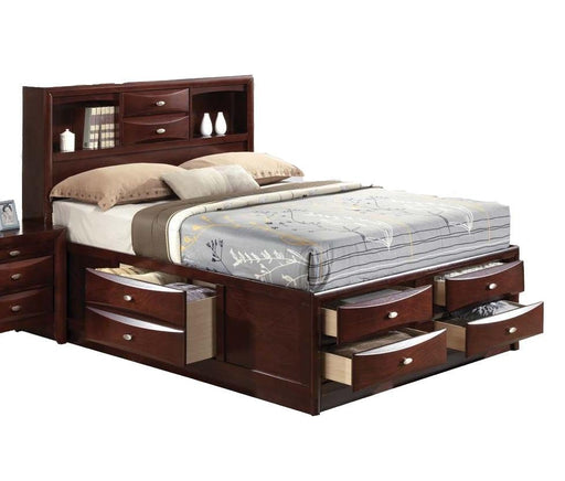 Acme Ireland Full Storage Bed in Brown 21590F image