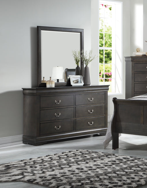 Louis Philippe Dark Gray Dresser image