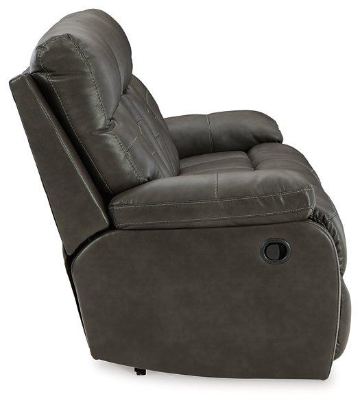 Willamen Reclining Sofa with Drop Down Table