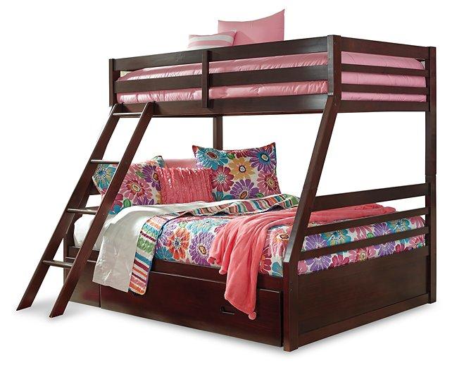 Halanton Youth Bunk Bed with 1 Large Storage Drawer