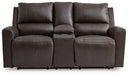 Boxmere Power Reclining Loveseat with Console image