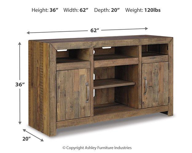 Sommerford 62" TV Stand with Electric Fireplace