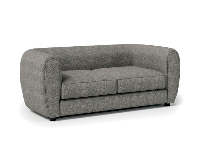 VERDAL Loveseat, Charcoal Gray