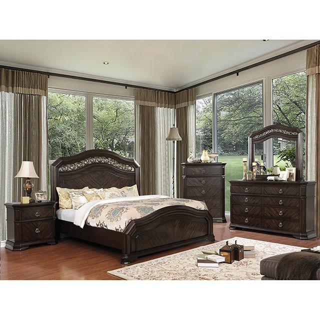 Calliope Espresso Queen Bed image