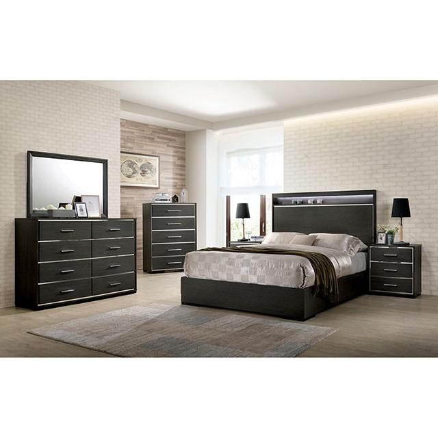 Camryn Warm Gray Queen Bed