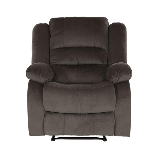 Homelegance Furniture Jarita Reclining Chair in Chocolate image