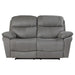 Homelegance Furniture Longvale Power Double Reclining Loveseat with Power Headrests image