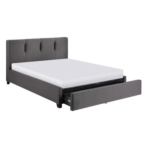 Aitana (4) California King Platform Bed with Storage Footboard image