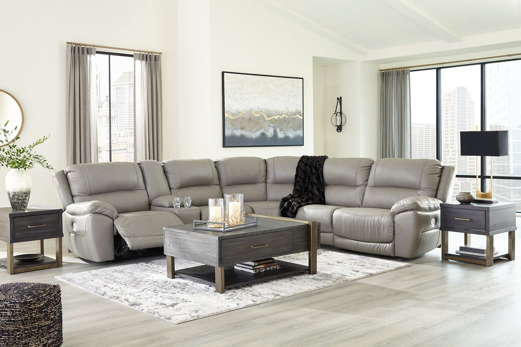 Dunleith Power Reclining Sectional